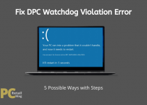 Fix DPC Watchdog Violation Error